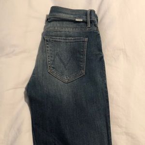 Mother cropped jeans